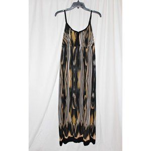 Carole Little Resort Style Spaghetti Strap Maxi Dress Size 14W